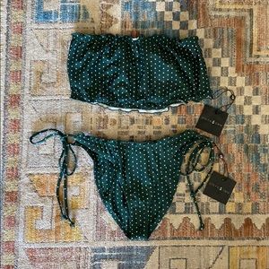 Stone Fox Swim Set - Herbal Daisy Dot